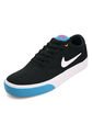 Tenis Skateboarding Negro-Azul-Blanco Nike Sb Charge Cnvs de Nike
