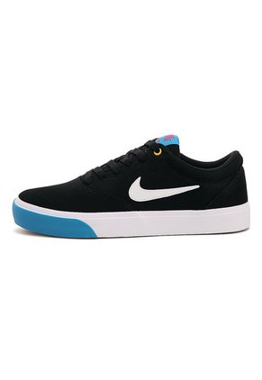 Tenis Skateboarding Negro-Azul-Blanco Nike Sb Charge Cnvs