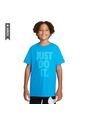Camiseta Nike Sportswear Just Do It Wash Para Niños-Azul de Nike