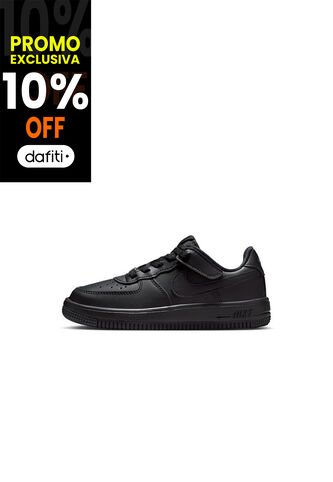 Tenis Unisex Niño Lifestyle Nike Force 1 Low EasyOn Negro Nike