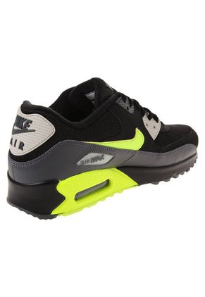 Tenis Negro-Verde Neón Nike 90 Essential