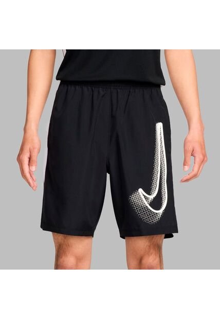 Pantaloneta Nike Hombre Academy23 Wp Gx Hbr - Negro-Blanco