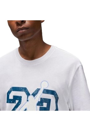 Camiseta Jordan Flight Essentials Crew-Blanco