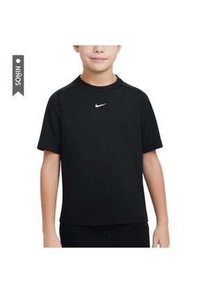 Camiseta Nike Multi Short Sleeve Top Niño-Negro
