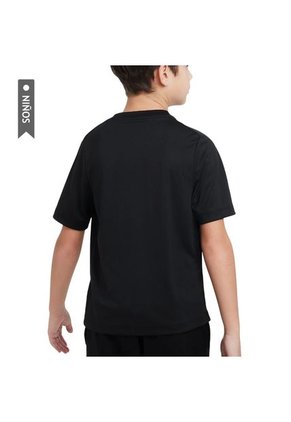 Camiseta Nike Multi Short Sleeve Top Niño-Negro