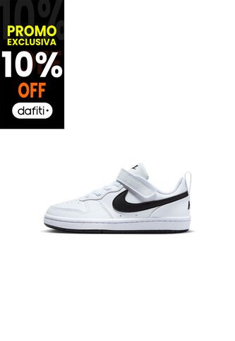 Tenis Unisex Niño Nike Court Borough Low Recraft Blanco Nike
