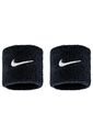 Muñequeras Nike Swoosh Classic Wristbands Hombre-Negro de Nike