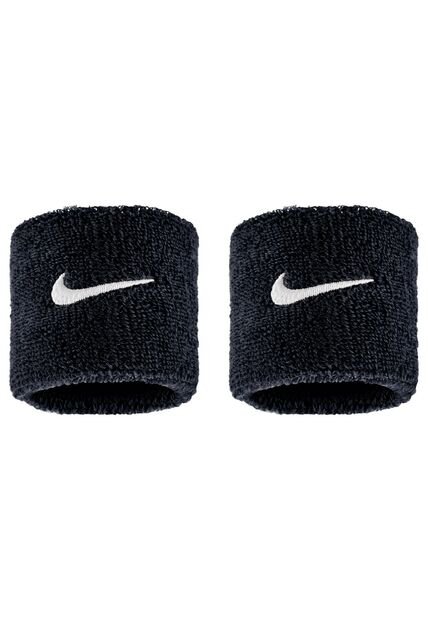 Muñequeras Nike Swoosh Classic Wristbands Hombre-Negro