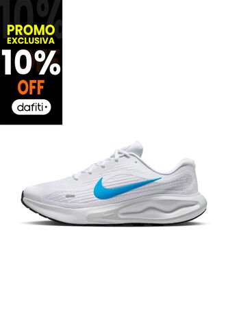 Tenis Hombre Running Nike Journey Run Blanco/Azul Nike