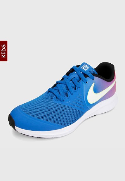 Tenis Lifestyle Azul-Blanco-Rosa Nike Kids Star Runner 2 - Compra Ahora |  Dafiti Colombia