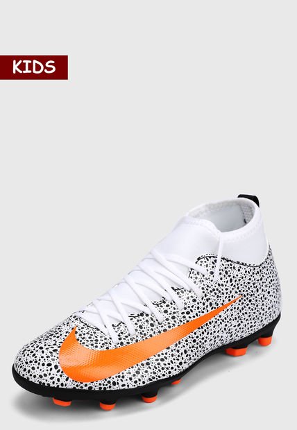 Guayo Blanco-Negro-Naranja Nike Kids Mercurial Superfly 8 - Compra Ahora |  Dafiti Colombia