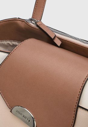 Bolso Café-Rosa Nine West