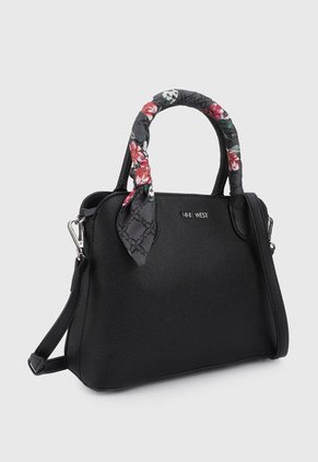 Bolso Negro-Verde-Rosa Nine West