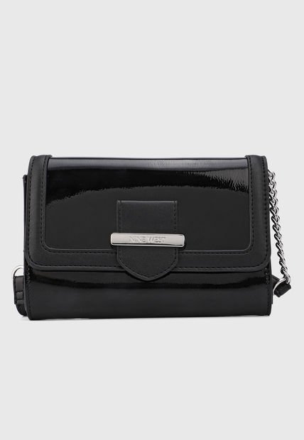 Bolso Negro-Plateado Nine West