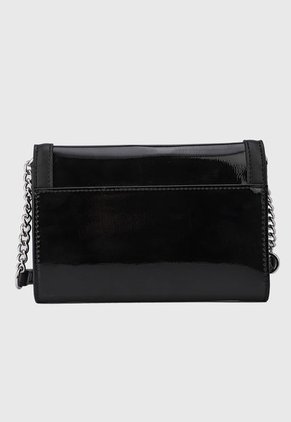 Bolso Negro-Plateado Nine West