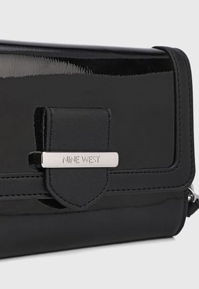 Bolso Negro-Plateado Nine West