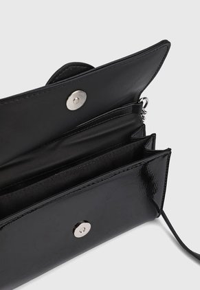 Bolso Negro-Plateado Nine West