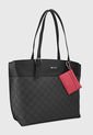 Bolso Negro-Gris Nine West         Doralia de Nine West