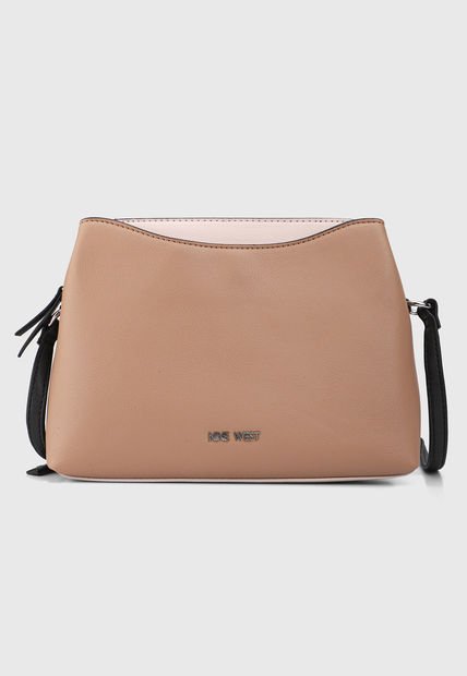 Bolso Nude-Palo Rosa-Negro Nine West         Biscotti Multi