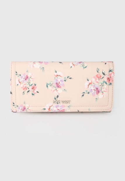 Billetera Rosa-Beige-Verde Nine West