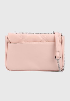 Bolso Manos Libres Rosa-Plateado Nine West