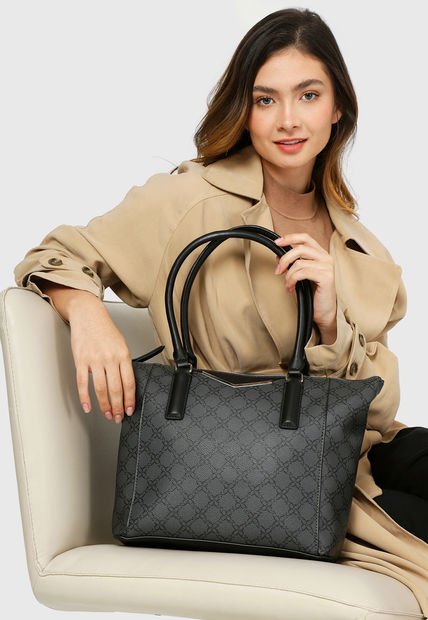 Bolso Negro-Gris Nine West