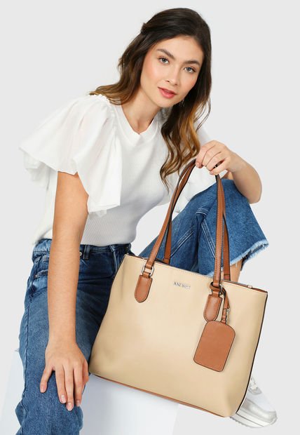 Bolso Camel-Miel Nine West
