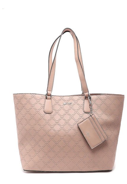 Ripley - BOLSO TOTE NINE WEST PARA MUJER EN COLOR ROSADO