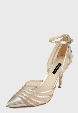 Mocasines Nine West Chain Slip-On Chile - Zapatos Nine West Plateadas Online