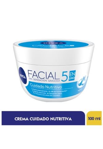 Nivea - Crema Nivea Cuidado Nutritiva Frasco 100 Ml