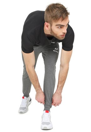 Pantalon-Jogger Gris Jaspe Nivia 8807M.