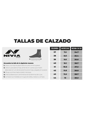 Tenis Running Blanco Nivia Trend Tracer