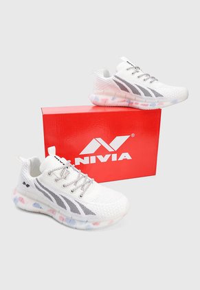 Tenis Blanco Gris Nivia NV065