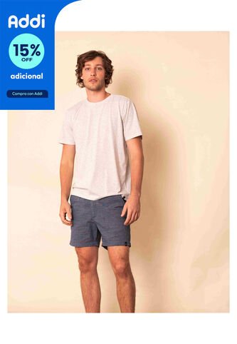 Camiseta Gris No Drama MNHTLTGRXL NO DRAMA