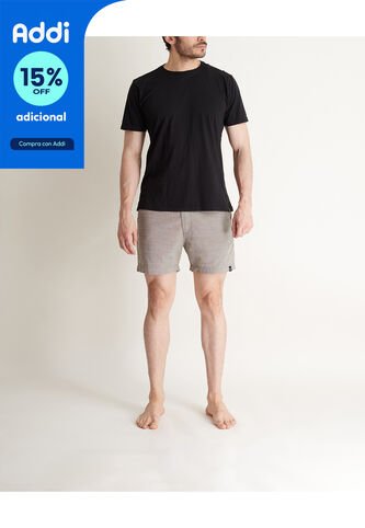 Camiseta Negro No Drama MNHTBLCKL NO DRAMA