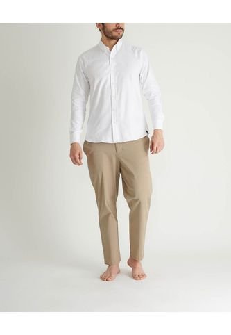 Camisa Oxford MNHCOXFORDBLAM Blanco NO DRAMA