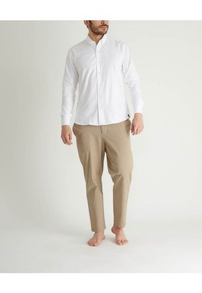 Camisa Oxford MNHCOXFORDBLAM Blanco