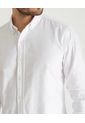 Camisa Oxford MNHCOXFORDBLAM Blanco de NO DRAMA