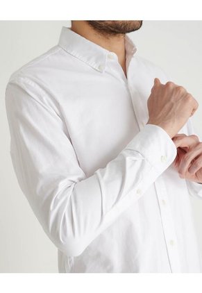 Camisa Oxford MNHCOXFORDBLAM Blanco