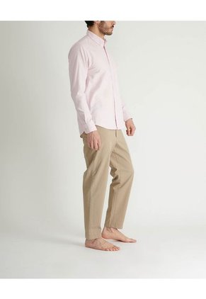 Camisa Oxford Manga Larga MNHCOXFORDROSS Rosado