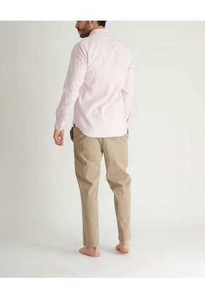 Camisa Oxford Manga Larga MNHCOXFORDROSS Rosado