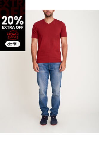 Camiseta Rojo No Drama 280005TSVINOTINTO NO DRAMA