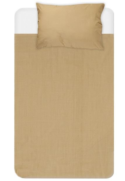 Juego de Cama Doble Noche Azul Lark Camel