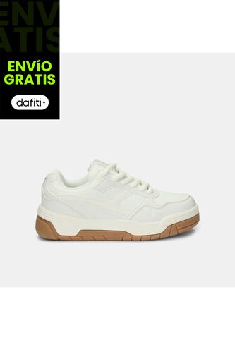 Tenis Para Mujer North Star Blanco Skater Chunk North Star