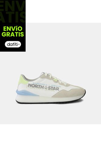 Tenis Para Mujer North Star Blanco Kaye Retro Nova 500 North Star