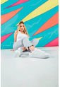 Tenis Casuales Blanco-Flores North Star Retrostar Eliana Mujer de North Star