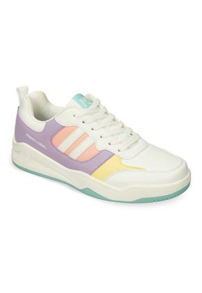 Tenis Casuales Blanco-Multicolor  North Star Gambito Breack Mujer