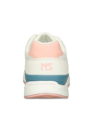 Tenis Casuales Blanco-Rosado North Star Idana Hugo Mujer