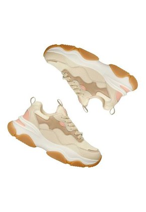 Tenis Casuales Beige North Star Ficticia Mujer