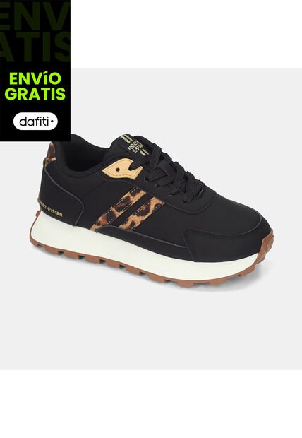 Tenis Para Mujer North Star Negro Silvana